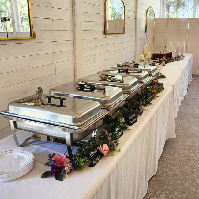 Wedding Catering Trays
