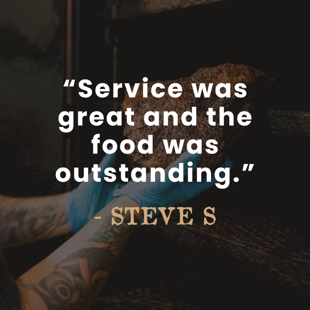Mojo Smokehouse Testimonial fleming island fl