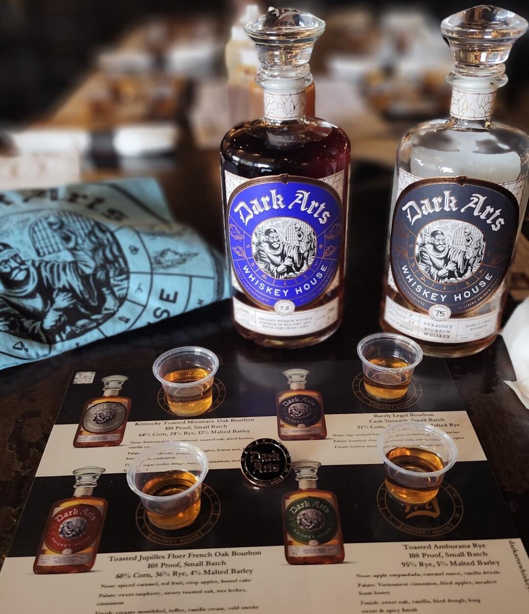 Dark Arts Whiskey from whiskey club at Mojo