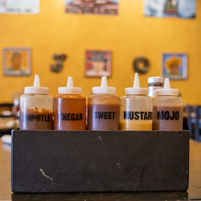 mojo bbq sauces in a carrier jacksonville fl